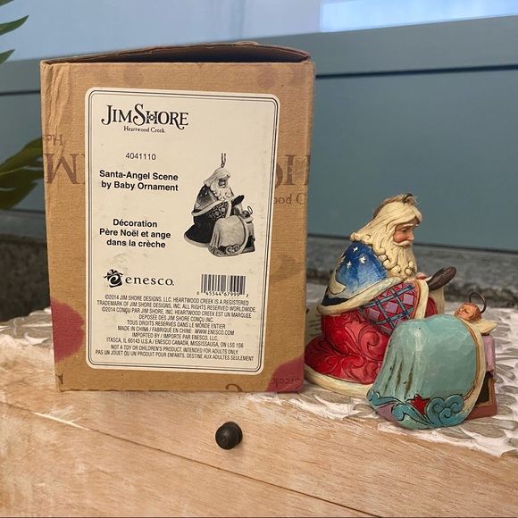 Jim Shore - Santa - Angel Scene, NWB, Ornament - Picture 10 of 10